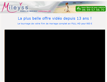 Tablet Screenshot of mariagevideo.com